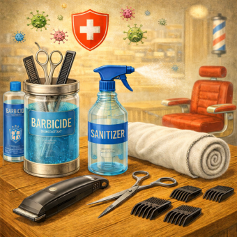 Hygiena v barbershope: dezinfekcia bez komplikácií