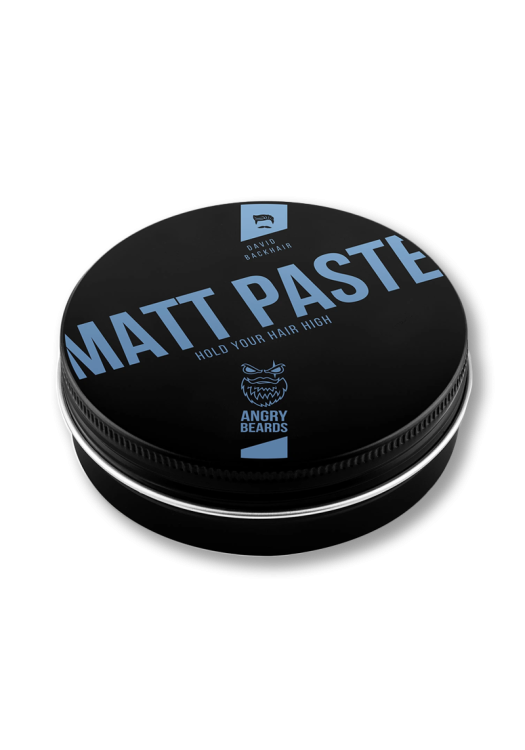 Angry Beards matná pasta na vlasy David Backhair 100 g
