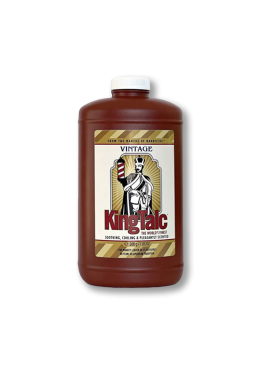 Barbicide púder pred a po holení King Talc Vintage 200g 
