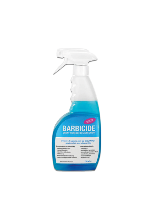 Barbicide dezinfekcny sprej s vonou v obchode Beautydepot