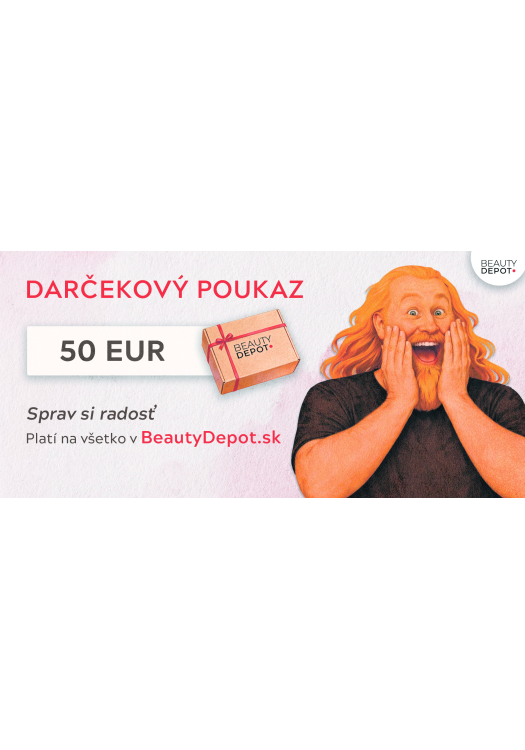Elektronický darčekový poukaz 50 EUR 