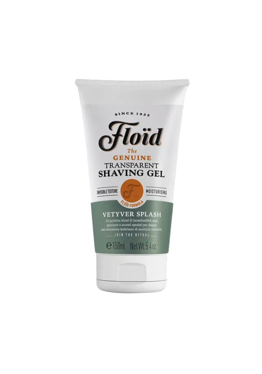 Floïd priehľadný gél na holenie Vetyver Splash 150ml