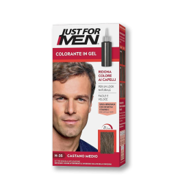 Just For Men šampón na zakrytie šedivých vlasov hnedá H35 