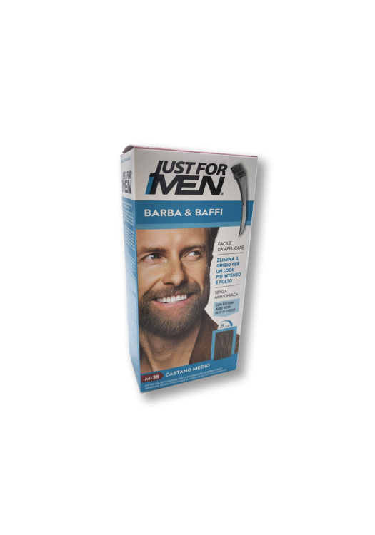 Just For Men Mustache & Beard gél na farbenie brady M35 svetlo hnedá v obchode Beautydepot