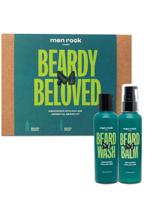 Men Rock základná sada na bradu Beardy Beloved - Sicilian Lime