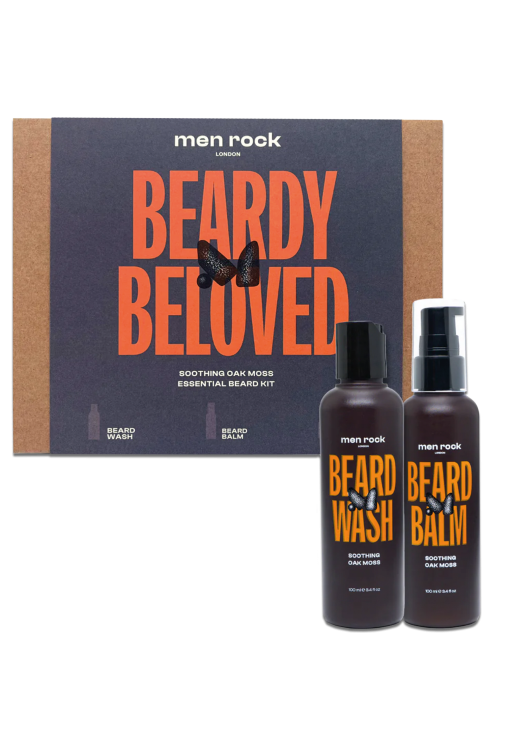 Men Rock základná sada na bradu Beardy Beloved - Oak Moss