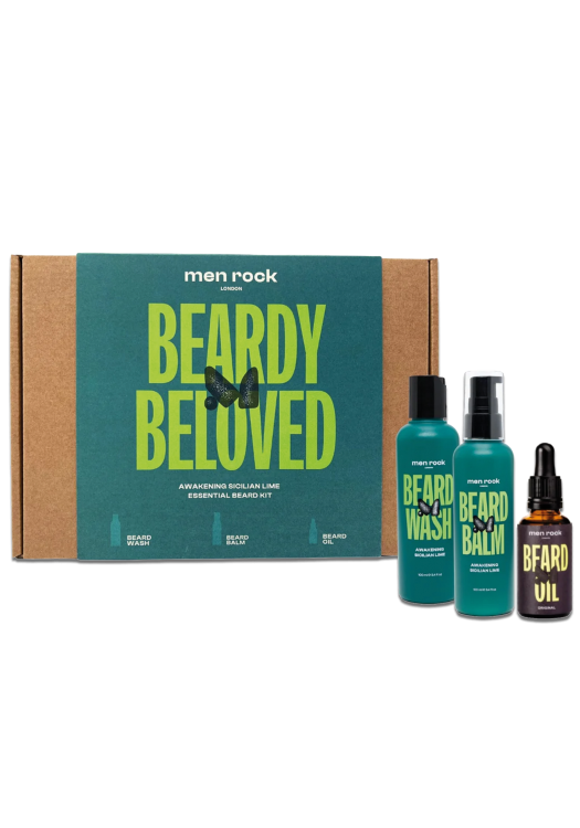 Men Rock sada na bradu Beardy Beloved - Sicilian Lime