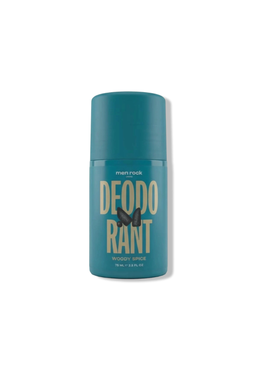 Men Rock antiperspiračný roll-on dezodorant Woody Spice 75ml