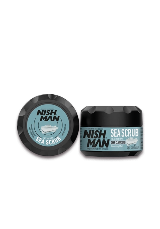 NishMan čistiaci peeling s morskou soľou 300ml