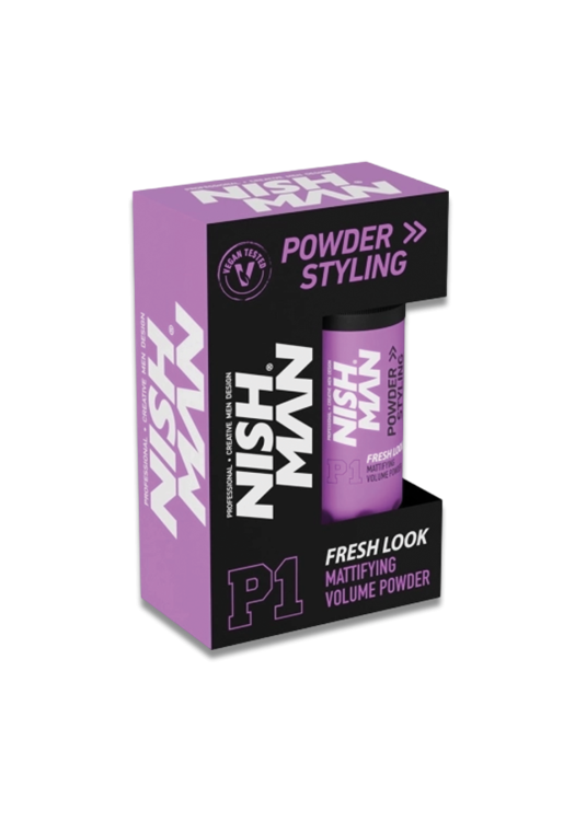 NishMan stylingový púder na vlasy P1 Fresh Look 20 g