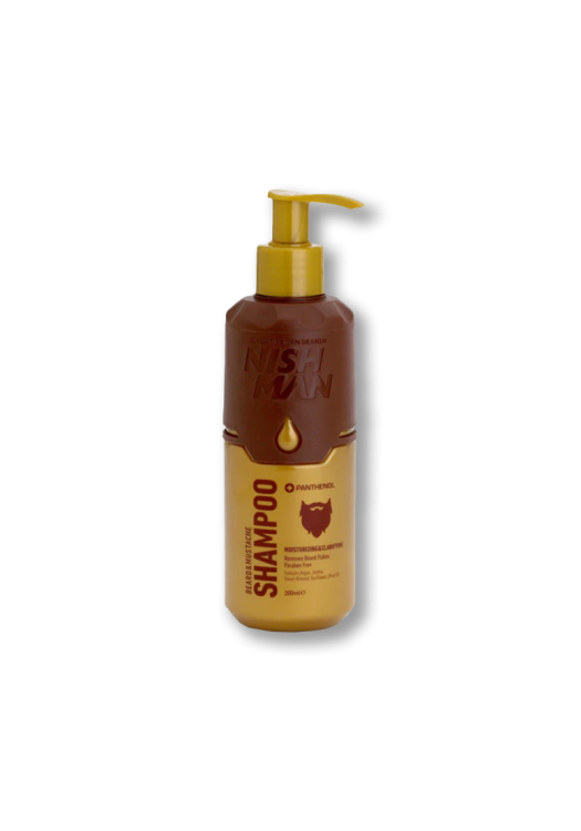 NishMan šampón na bradu a fúzy 200ml