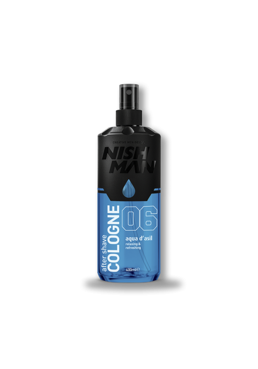 NishMan voda po holení 06 Aqua D'asil 400ml