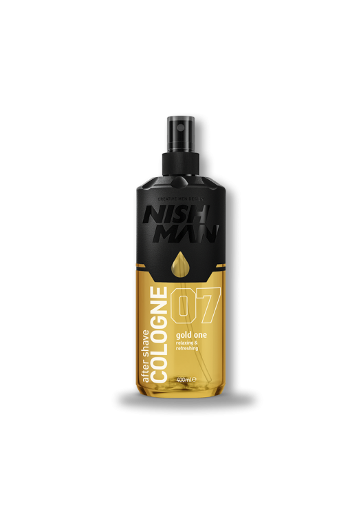 NishMan voda po holení 07 Gold One 400ml