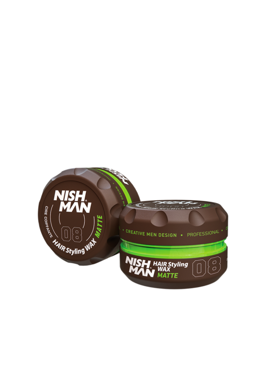 NishMan matný vosk na vlasy 08 Matte 150ml