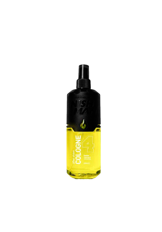 NishMan voda po holení 4 Lemon 400ml