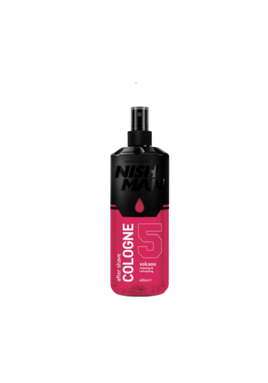 NishMan voda po holení 5 Volcano 400ml