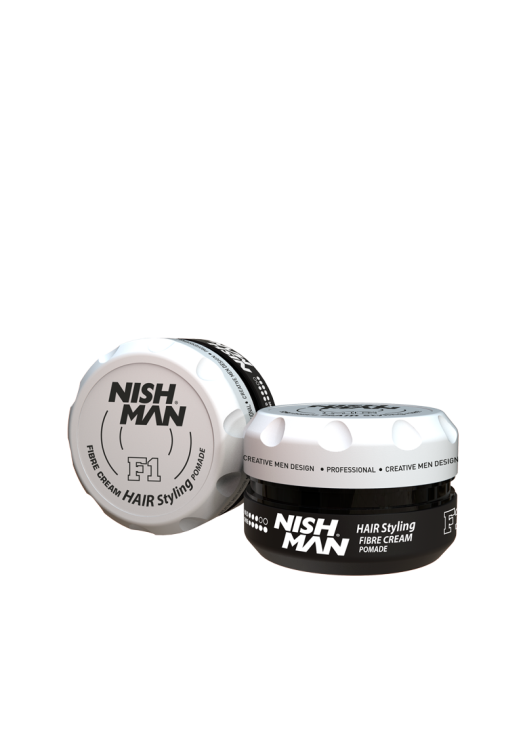 NishMan vláknitá krémová pomáda na vlasy F1 100ml