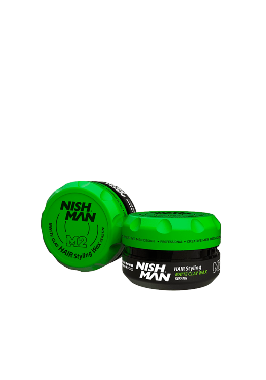 NishMan matný íl na vlasy M2 Keratin 100ml