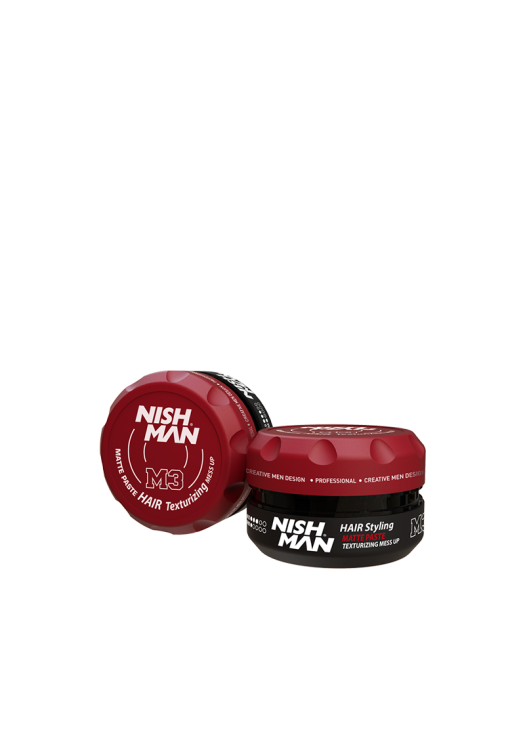NishMan matná pasta na vlasy M3 Texturizing Mess Up 100ml 