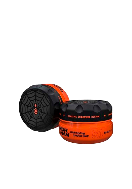 NishMan vosk na vlasy S1 Black Widow 150ml