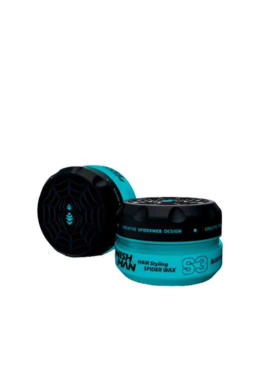 NishMan vosk na vlasy S3 Blue Web 150ml