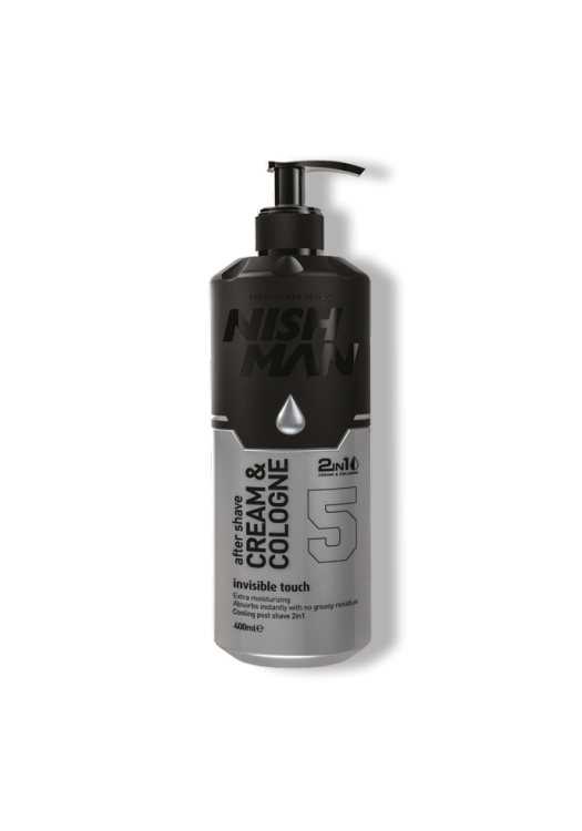 Nishman 5 Invictus Aftershave Hydratačný krém-kolínska po holení 2v1 400ml v obchode Beautydepot