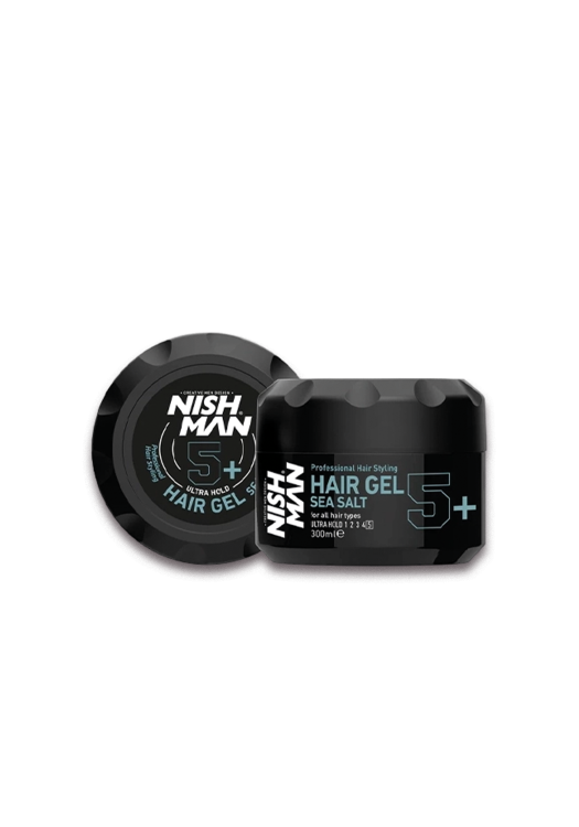 NishMan stylingový gél na vlasy s morskou soľou 300 ml 