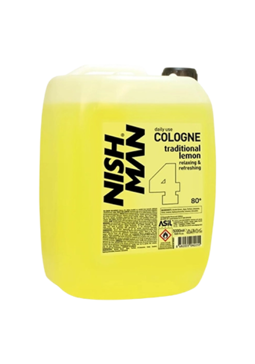 NishMan voda po holení 4 Lemon 5000ml