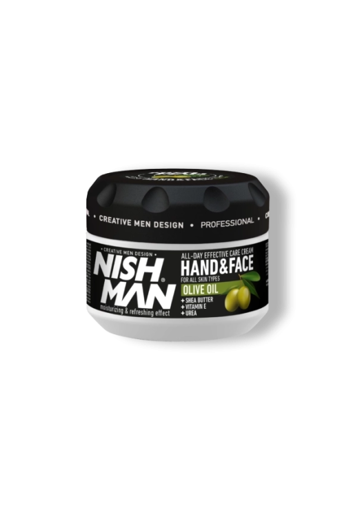 NishMan krém na tvár a ruky Olive Oil 300ml