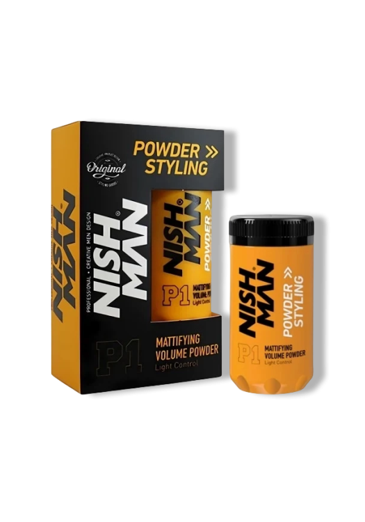 NishMan matný púder na objem vlasov P1 20g