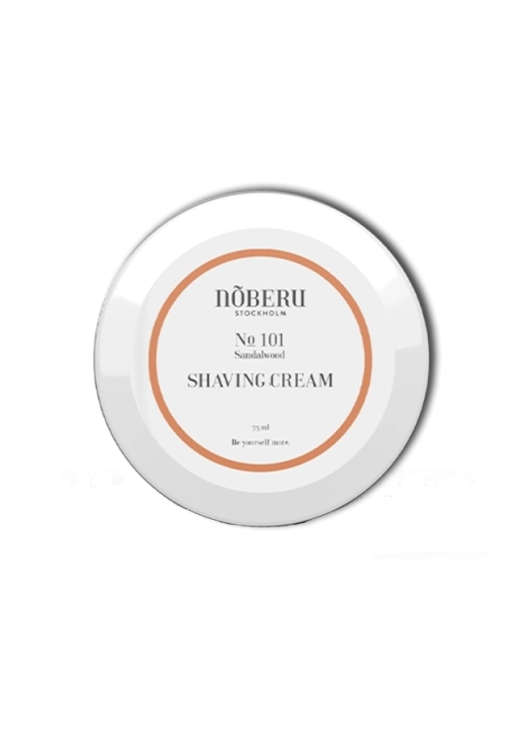 Nõberu krém na holenie №101 Sandalwood 75 ml