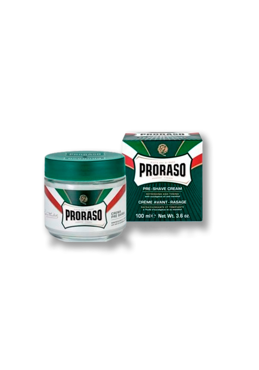Proraso green pre shaving cream v obchode Beautydepot