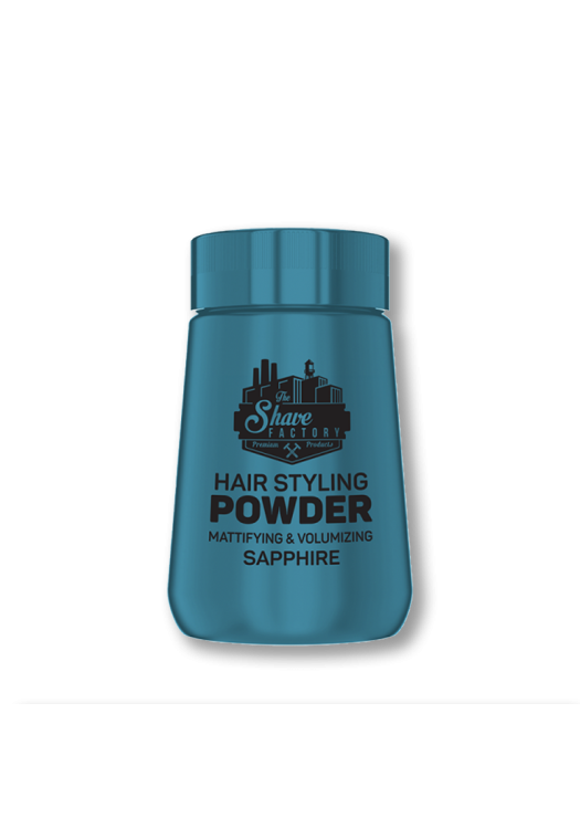 The Shave Factory stylingový púder na vlasy v krabici Sapphire 20g