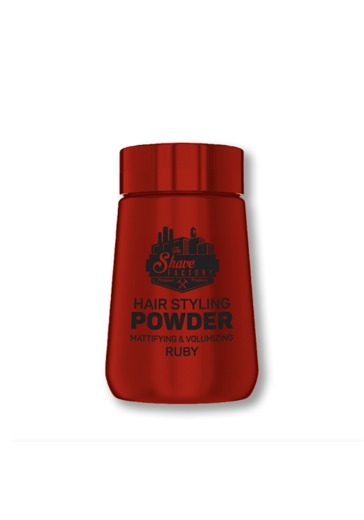 The Shave Factory stylingový púder na vlasy v krabici Ruby 20g