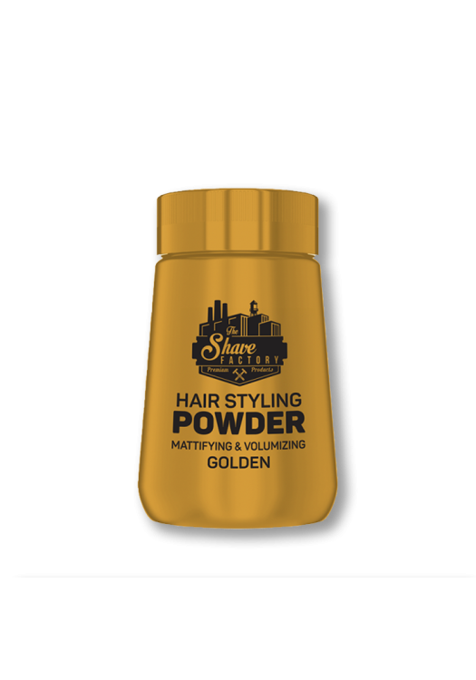 The Shave Factory stylingový púder na vlasy v krabici Golden 20g