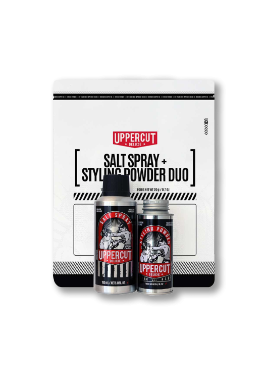 Uppercut Deluxe darčeková sada na vlasy Salt Spray + Styling Powder Duo