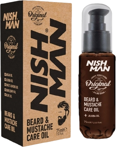 E-shop NishMan olej na bradu a fúzy 75ml